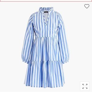 J. Crew Tiered Popover Dress